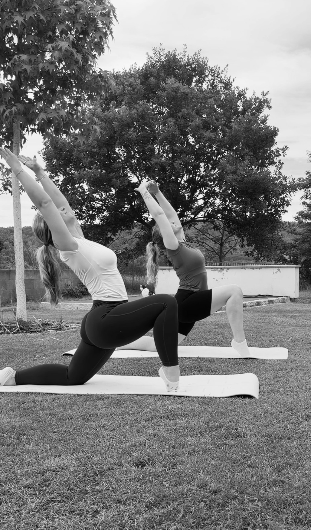 Outdoor Pilates beim The BEELATES Club
