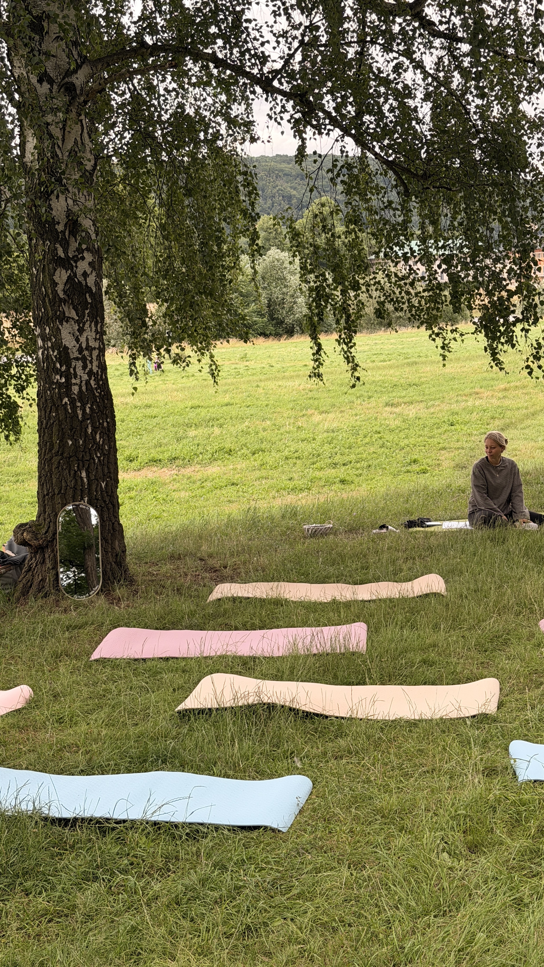 Outdoor Pilates