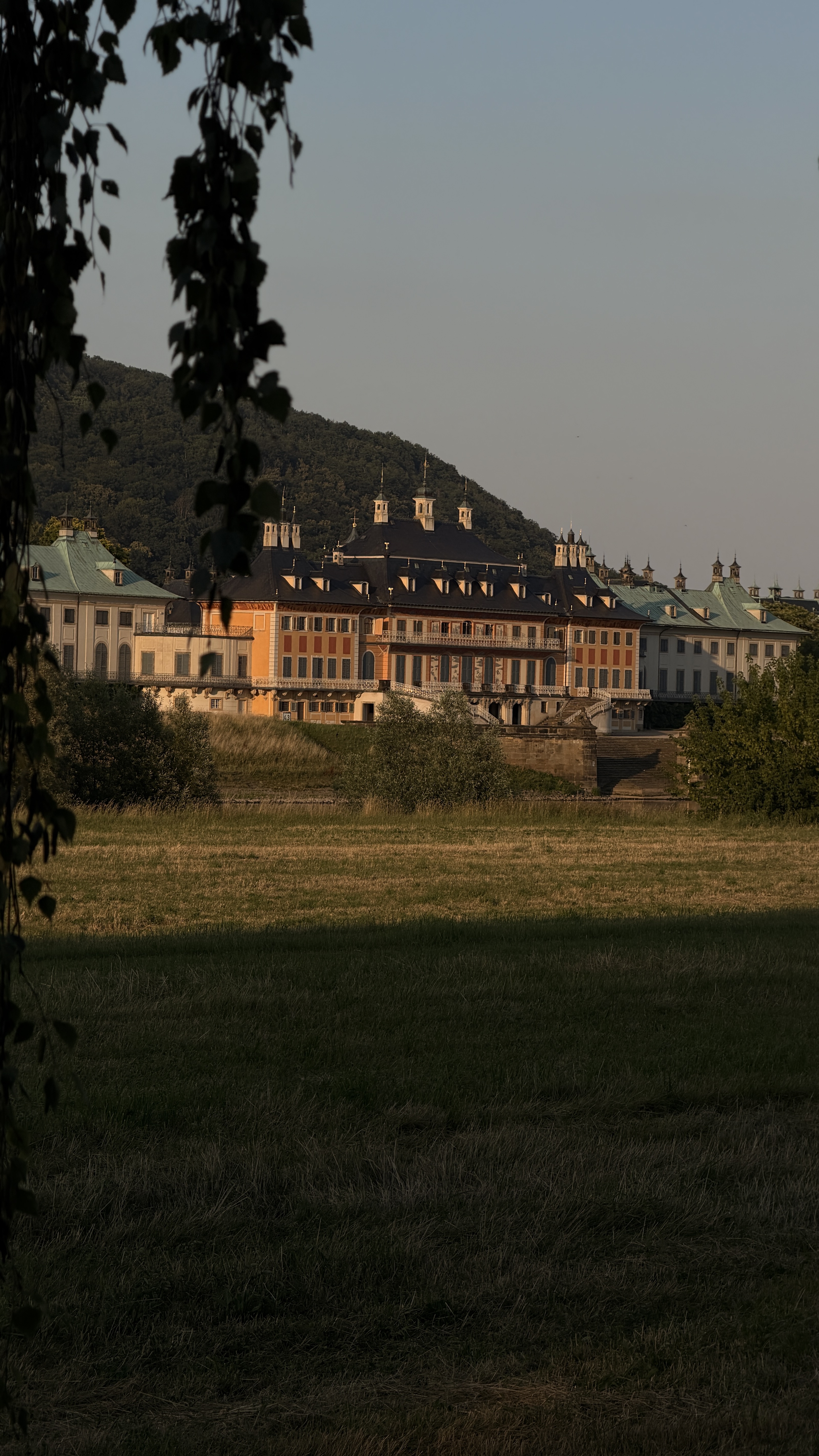 Outdoor Pilates an der Elbe